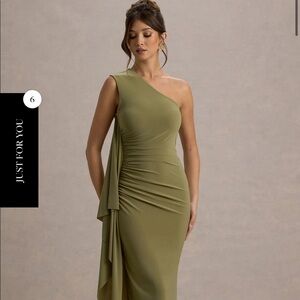 Club L London Size 6 US/10 UK Green Maxi Dress